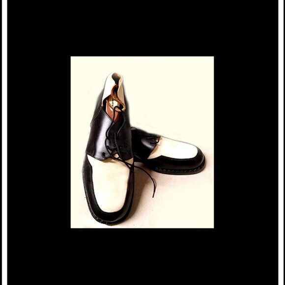 Rare/Unique Fashion. High Grade Genuine Calf Leather Retro Shoes